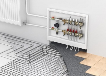 Le d&eacute;sembouage d'un plancher chauffant restaure son efficacit&eacute; &agrave; Cournon-d'Auvergne